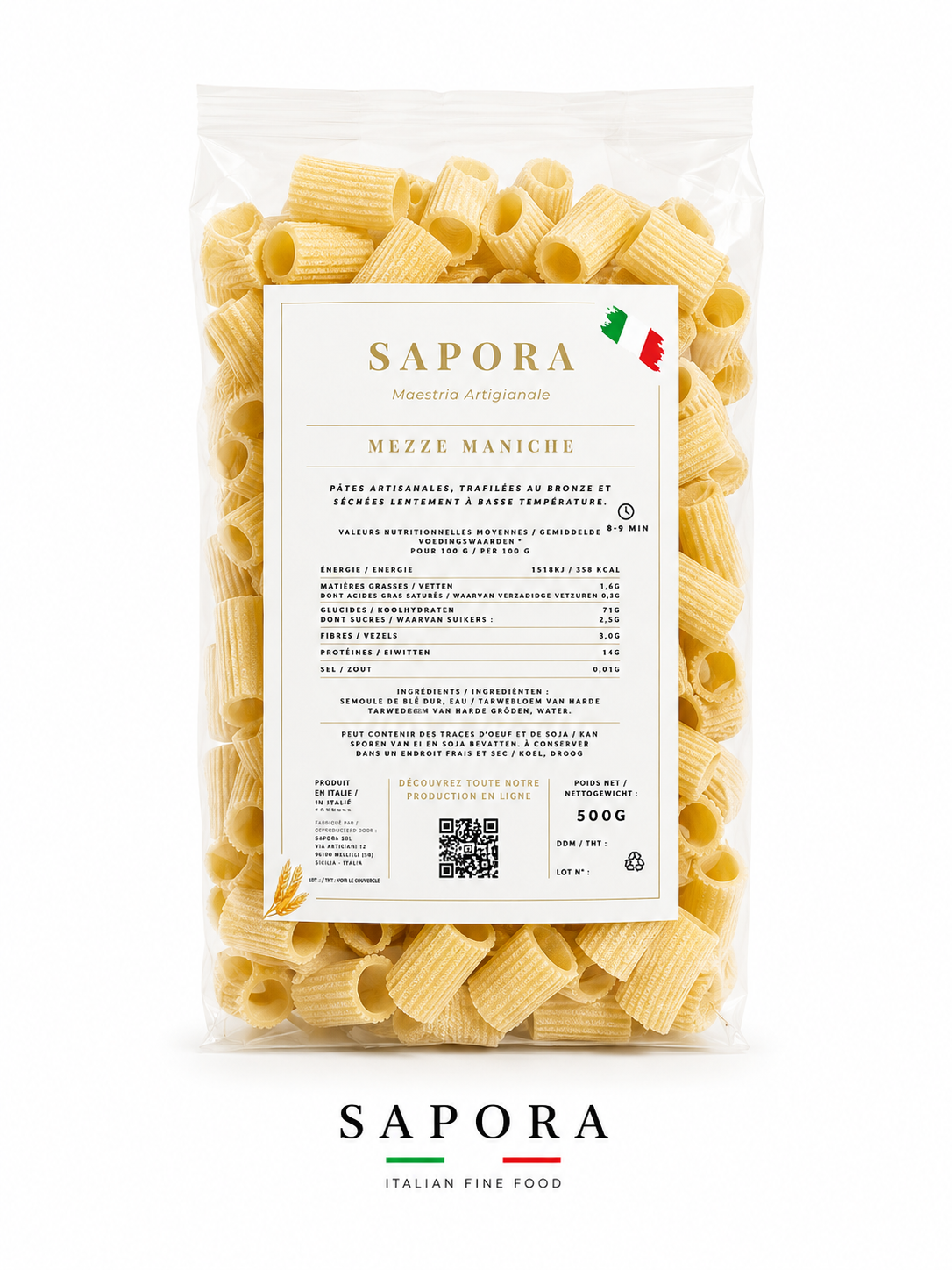 Mezze Maniche - 500G