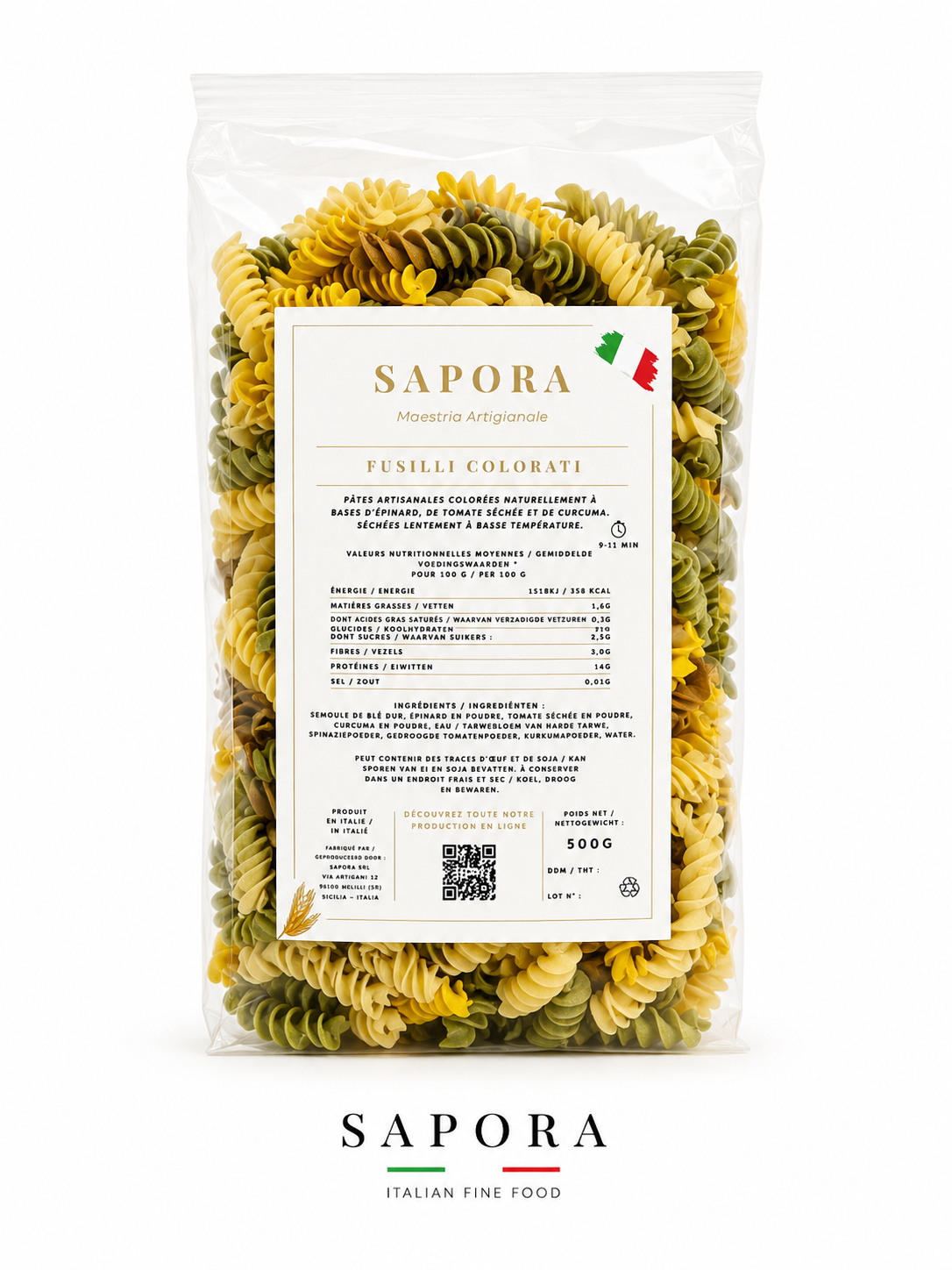 Fusilli Colorati - 500g