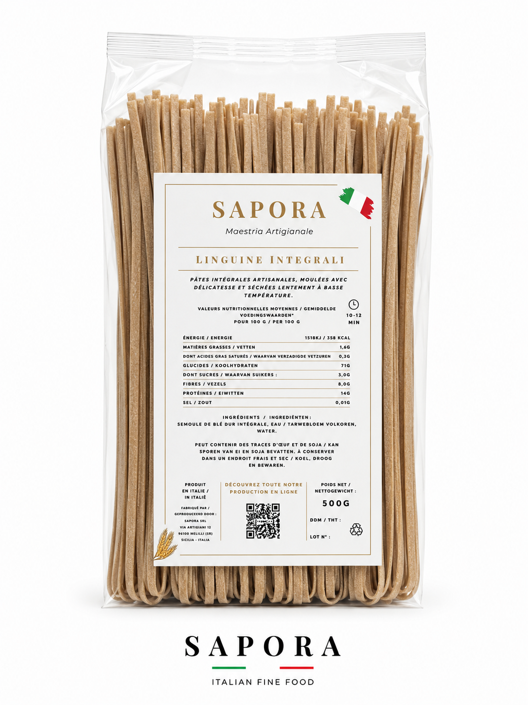Linguine Integrali – 500G