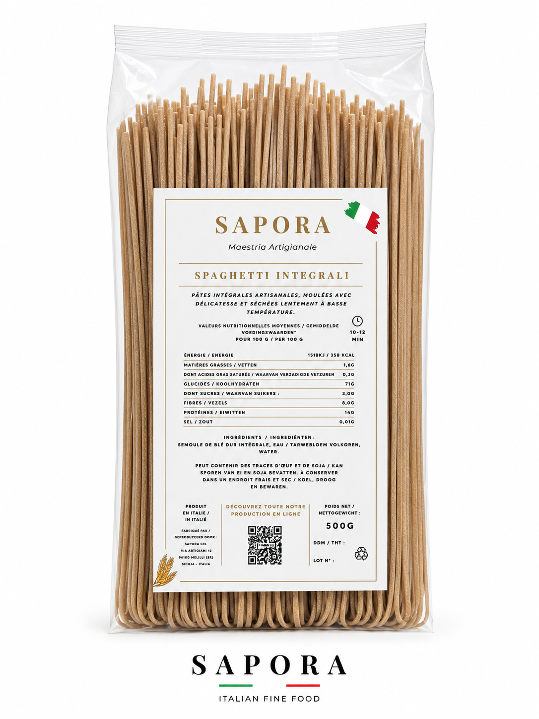 Spaghetti Integrali – 500G